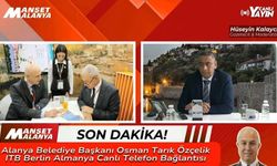 Başkan Özçelik, ITB Berlin’den “Off The Record”a Bağlandı