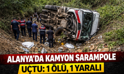 Alanya’dan Kahreden Haber: Kamyon Kazasında 1 Kişi Öldü