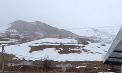 Göbel Yaylası’nda Kar Yağışı Başladı