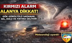 Alanya ve Doğusu Alarmda: Kuvvetli Yağış Geliyor