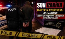 Alanya’da Şok Operasyon: 280 İçimlik Uyuşturucu Ele Geçirildi, Şüpheli Tutuklandı