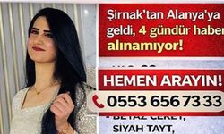 "Şırnak’tan Alanya’ya Gitti… 20 Yaşındaki Genç Kızdan 4 Gündür Haber Yok!"
