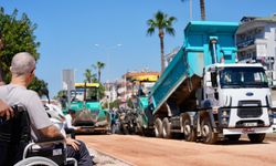 Atatürk Caddesi’nde 50 Yıllık Plan, Sıcak Asfaltla Buluştu