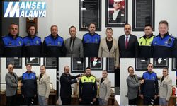 Alanya Zabıtasında Yeni Dönem: Amir ve Komiser Rütbeleri Takdim Edildi