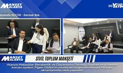 MANŞET ALANYA EKRANLARINDA HATAY: CANLI YAYINDA DUYGU DOLU ANLAR