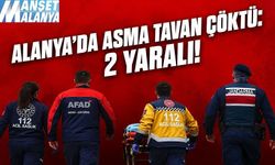 Kargıcak’ta Korku Dolu Anlar: Asma Tavan Çöktü, 2 Kişi Yaralandı
