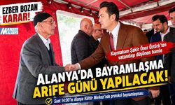 Alanya’da Bayramlaşma günü Değişti, Vatandaş Memnun
