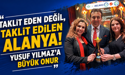 Alanya’dan Türkiye’ye Eğitim Dersi! Yusuf Yılmaz’a Prestijli Ödül