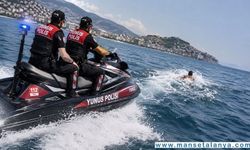 Alanya’da nefes kesen kaçış! Denize atlayan firariyi jet ski’li polis yakaladı