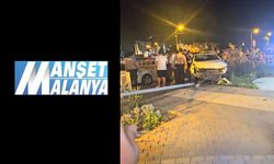 Alanya’da Facianın Eşiğinden Dönüldü! Otomobil Çocuk Parkına Daldı