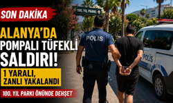 SON DAKİKA | Alanya’da Pompalı Tüfekli Saldırı: Şüpheli Kısa Sürede Yakalandı