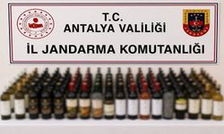 Jandarmadan Alanya’da Kaçak Alkol Operasyonu