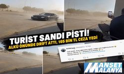 Alanya’da Drift Şovu Pahalıya Patladı! Turiste 165 Bin Liralık Ceza