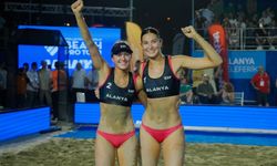 Alanya'da nefes kesen voleybol şöleni sona erdi