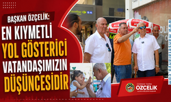 Başkan Özçelik: “Kararları Masada Değil, Sahada Alıyoruz”