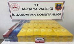 Gazipaşa'da Jandarmadan Kaçak Sigara Operasyonu
