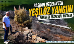 Alanya'daki Gece Yangını Kontrol Altında: Başkan Özçelik Ekiplere Teşekkür Etti