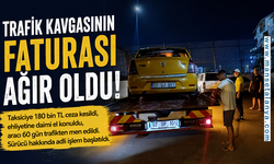 Gazipaşa'da Trafik Kavgasının Faturası Ağır Oldu: 180 Bin TL Ceza, Ehliyetine Daimi El Konuldu