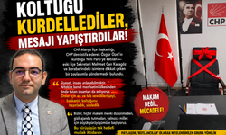 Koltuğu Kurdellediler, Mesajı Yapıştırdılar!