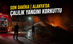 SON DAKİKA | Alanya’da alevlere vatandaşlar hortumla müdahale etti