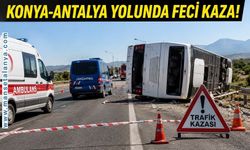 SON DAKİKA | Konya-Antalya Yolunda Feci Kaza: 1 Ölü, 12 Yaralı