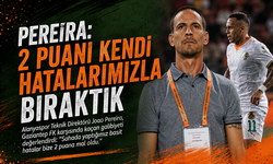 Pereira: “2 Puanı Kendi Hatalarımızla Bıraktık”