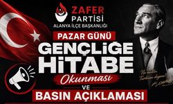 Alanya’da Çerçeve Yasa Protestosu: Zafer Partisi’nden Meydan Çağrısı