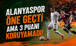 Alanyaspor öne geçti ama 3 puanı koruyamadı