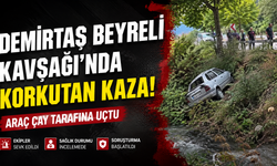 Çaya Uçan Araç Korkuttu