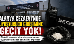 Alanya L Tipi Cezaevi’nde Dikkatli Personel Uyuşturucu Girişimini Önledi
