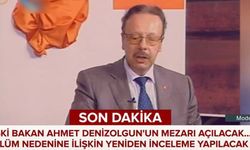 SON DAKİKA | ARİF AHMET DENİZOLGUN’UN MEZARI AÇILACAK