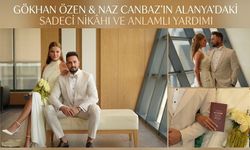 Gökhan Özen’den Alanya’da Sessiz Sedasız Nikah