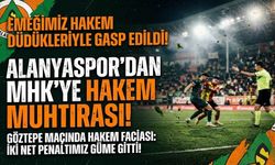 Alanyaspor’dan Mhk’ye Hakem Muhtırası!