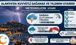 Alanya ve Çevresi İçin Kırmızı Alarm: Yarın Kuvvetli Sağanak Bekleniyor!