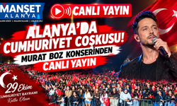 ALANYA’DA 29 EKİM COŞKUSU! MURAT BOZ KONSERİNDEN CANLI YAYIN