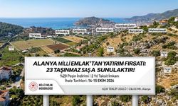 Alanya’da 23 taşınmaz satışa çıkıyor: Fiyatlar 61 bin TL’den başlıyor
