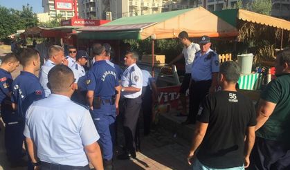 Konaklı'daki seyyar tezgahlar kaldırılıyor