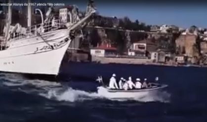 Fransızlar Alanya'da film çekmiş-1967 yılı