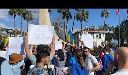 Alanya da yaşayan Ukraynalılar buluştu