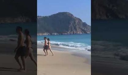 Güneşli havaya fırsat bildiler