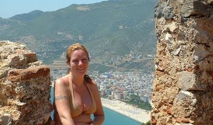 Turistin kamerasıyla Alanya