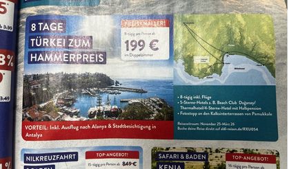 Alanya Tatili Almanya’da Peynir Fiyatına!