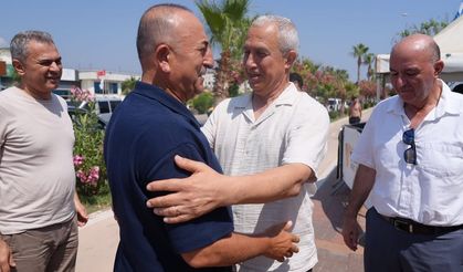 Çavuşoğlu, Alanya’daki Voleybol Heyecanına Ortak Oldu