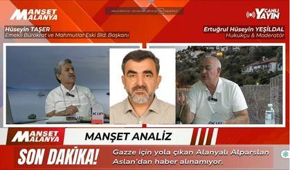 Canlı Yayında Duyurdular: Alanyalı Esnaf Gazze Yolunda Kayıp!