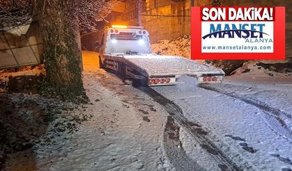 Alanya’da Kış Alarmı! 7 Yayla Yolu Trafiğe Kapatıldı