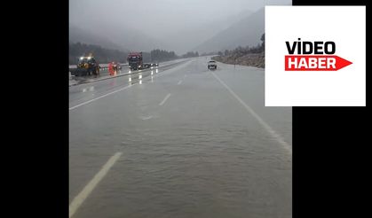 Konya-Antalya Kara Yolunda “Sel” Engeli