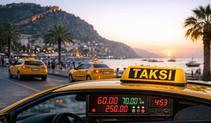 Alanya’da Taksi Şoku! Kısa Mesafe 250 TL Oldu
