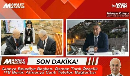 Başkan Özçelik, ITB Berlin’den “Off The Record”a Bağlandı