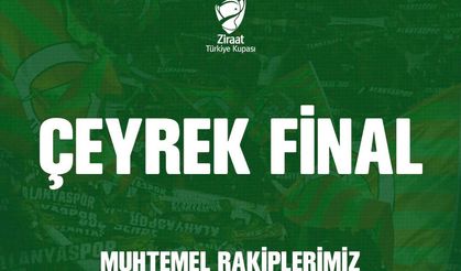 Alanyaspor Kupada Son 8’de! Muhtemel Rakipler Netleşti