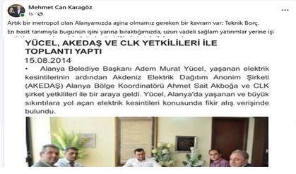 Karagöz’den Yücel’e “Teknik Borç” Göndermesi: 2014’te Ne Varsa Bugün de O!